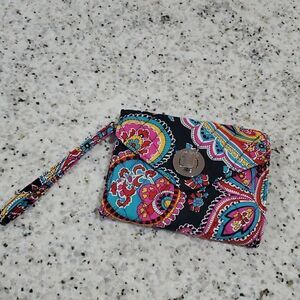 Vera Bradley Parisian Paisley Smartphone Wristlette,  Nwot